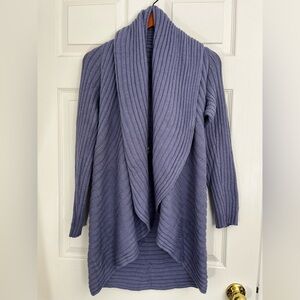 Purivan Link Purple Open Cardigan One Size